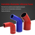 Explosion and oil resistance silicone reducer hose